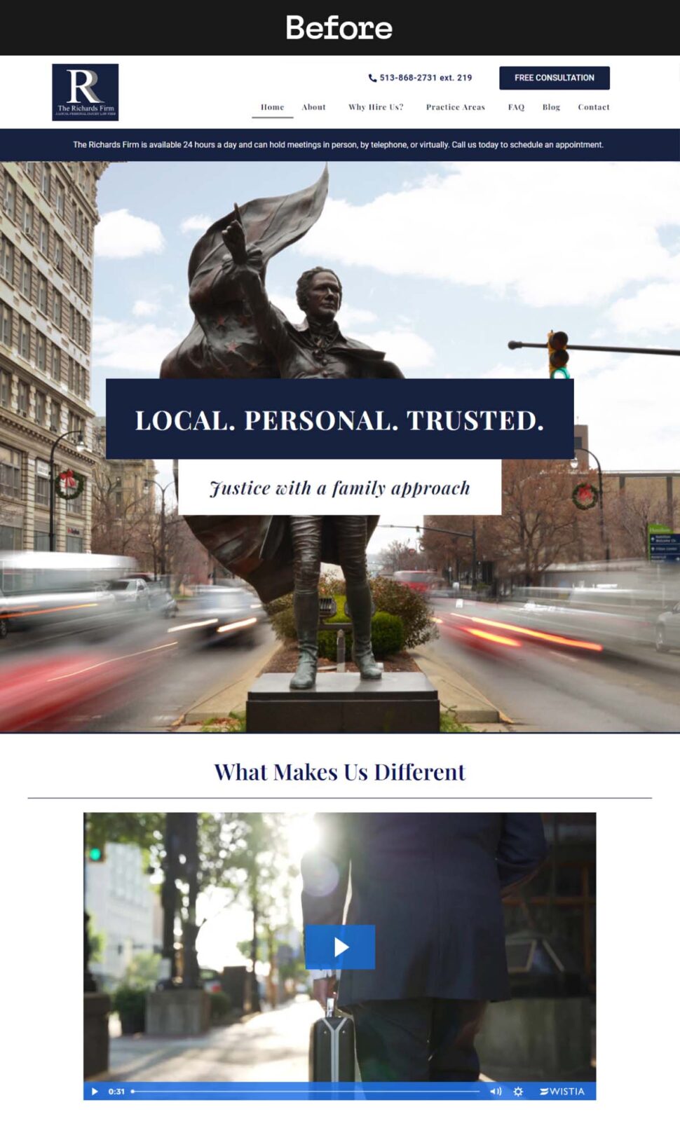 The Richards Firm Homepage